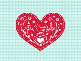 Over 50 varied and colorful stickers let you express your love and affection, any time of the year