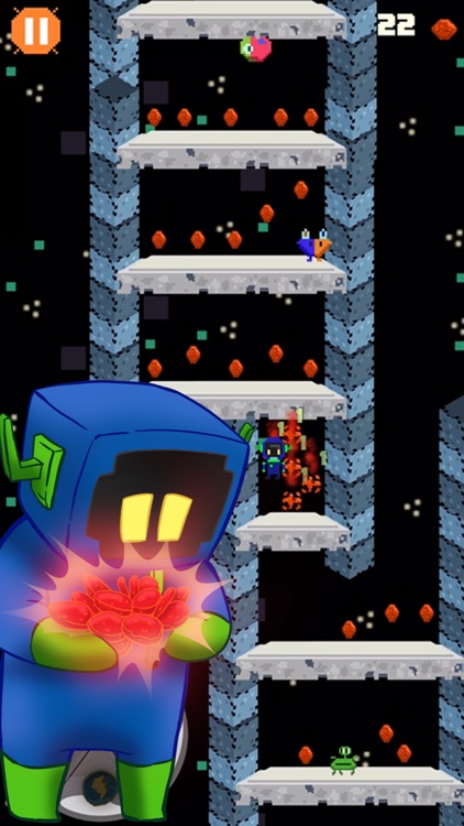 Astro Towers - 8Bit Pixel Space Action Heroes