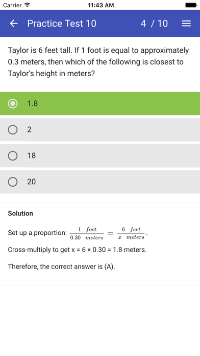 SAT Maths Practice Tests with Calculator Screenshot 4