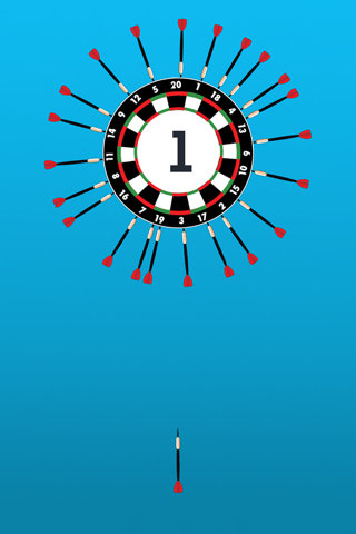 Twisty Dart - Hit The Circle Wheel Game screenshot 3