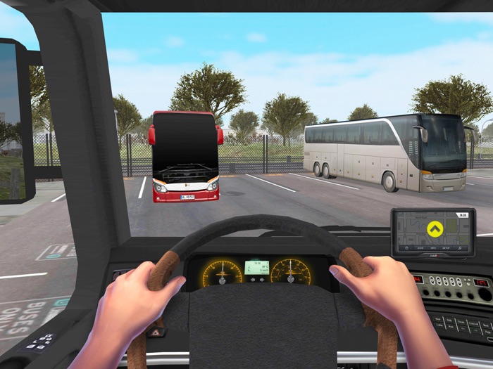 Autocarro Interurban Dirigindo 2017