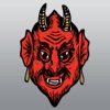 Demon : Dark, Evil, Scary Poltergeist Stickers