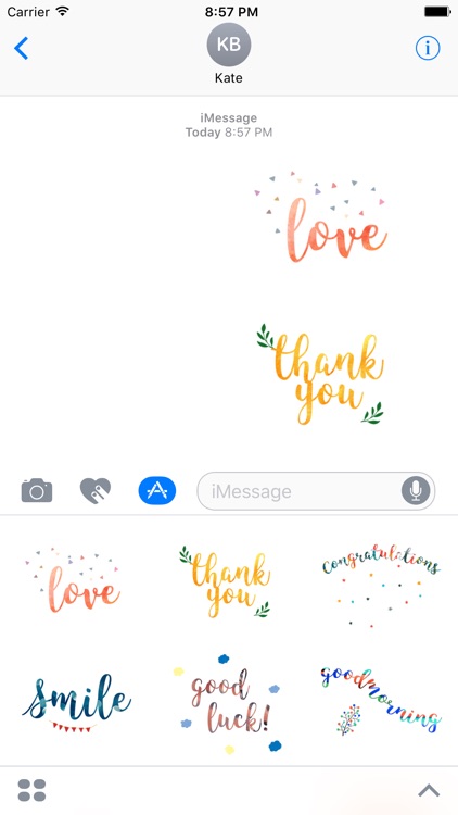 Quotemoji. Stickers by Design107