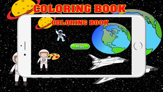 Space Coloring Book For Kids Tolders