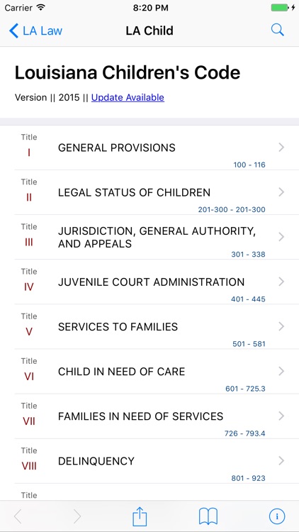 Louisiana Children’s Code (LawStack's LA Law)