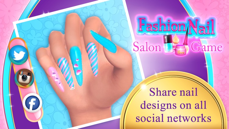 Fashion Nail Salon Game: Amazing Nail Art Designs