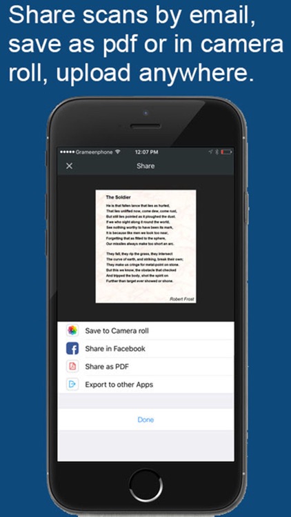 Scanner app - Scan photo,documents,receipt to PDF