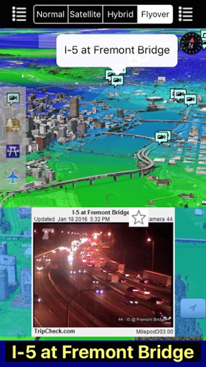 Oregon NOAA Radar with Traffic Cameras 3D(圖2)-速報App