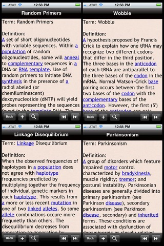 Glossary of Genetics screenshot 2
