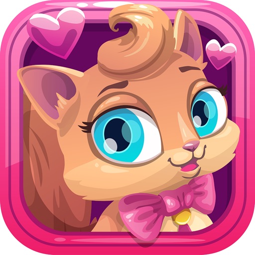 Kitty Crush - puzzle games with cats and candy iOS App