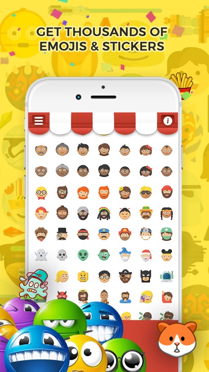 Emojis & Stickers for Keyboard, iMessage & More
