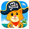 Pirates Puzzle and Coloring Book - For Children