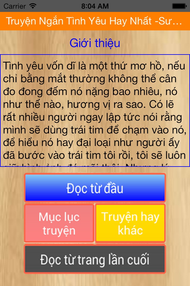 Truyện Ngắn Về Tình Yêu(Lãng mạng, xúc động) screenshot 3