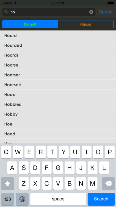 How to cancel & delete Hausa Dictionary from iphone & ipad 4