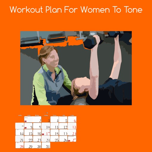 Workout plan for women to tone icon