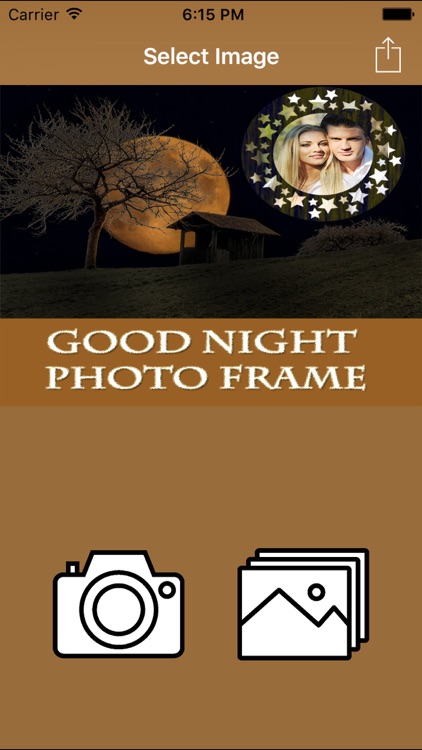 Good Night Photo Frame And Pic Collage