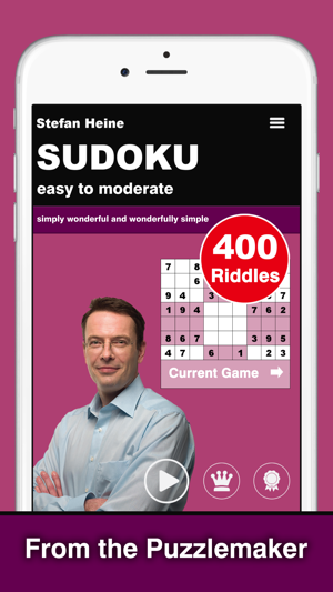 Stefan Heine Sudoku - easy to moderate