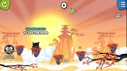 Ninja Swing Challenges! screenshot 2