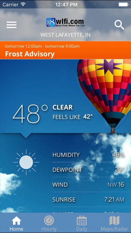 WLFI 18 Weather - Radar & Forecasts