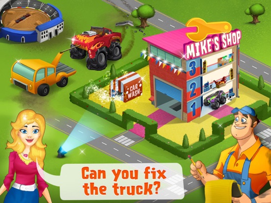 Скачать игру Mechanic Mike - Truck Mania