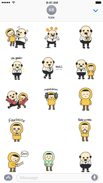 Peter & Edward - NHH Animated Stickers