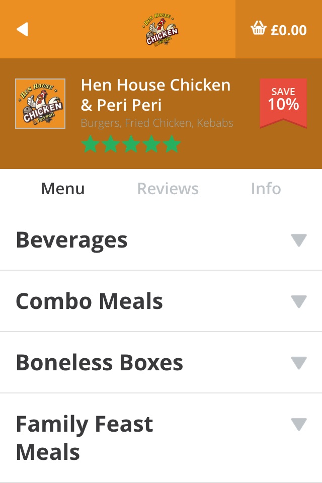 Hen House Chicken & Peri Peri screenshot 3
