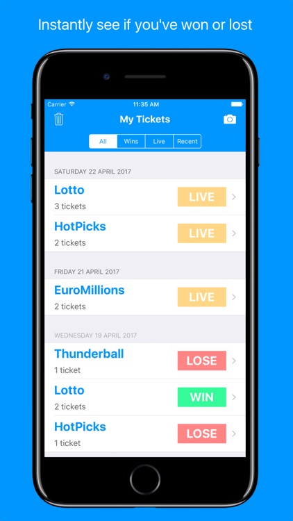 Lotto Lens screenshot-0
