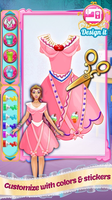 Design it Princess Fashion Makeover screenshot 1