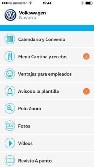 Aplicación para trabajadores de Volkswagen Navarra(圖3)-速報App