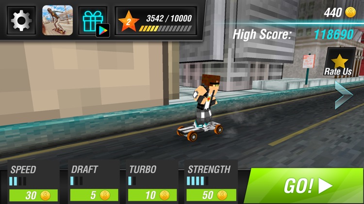 Skate Craft: City Rush screenshot-4