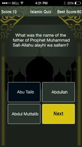 Game screenshot Islamic Quiz Trivia - Muslim History- Islam Basics mod apk