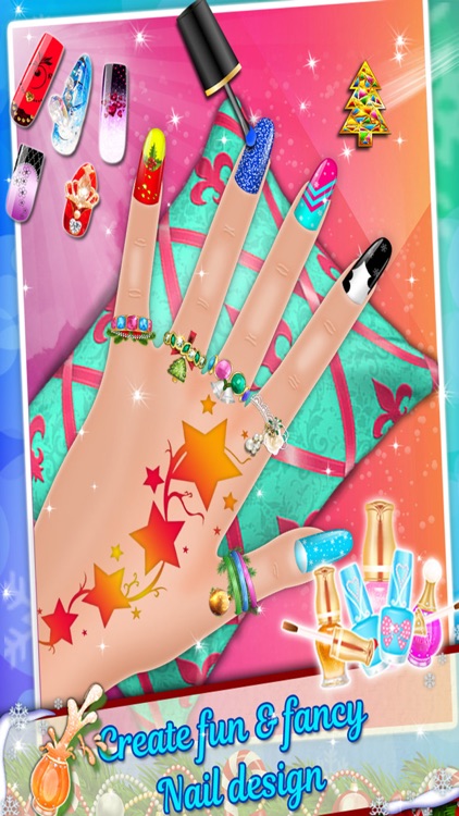 Merry Christmas Nail Salon - Girls games free