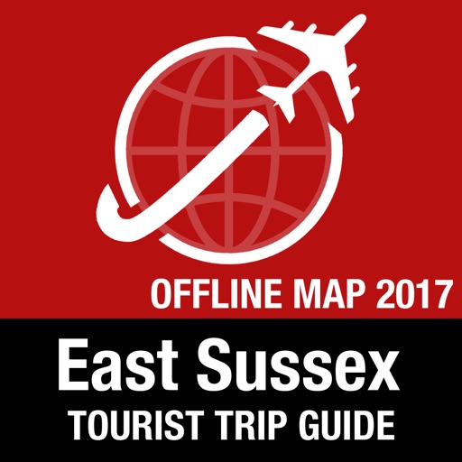 East Sussex Tourist Guide + Offline Map icon