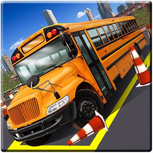 Real High School Bus Parking Sim-ulator Pro 2017 iOS App