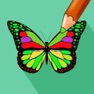 Get Butterfly Color - Coloring Book for Stress Relief for iOS, iPhone, iPad Aso Report