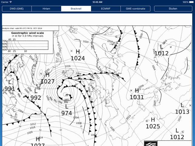 Het Weer in Nederland HD(圖5)-速報App