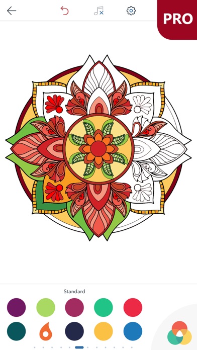 How to cancel & delete Magic Mandalas PRO - Coloring Book for Adults from iphone & ipad 2