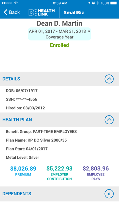 How to cancel & delete DC Health Link SmallBiz from iphone & ipad 4