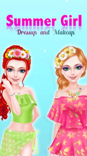 Summer Girl Makeup and Dressup