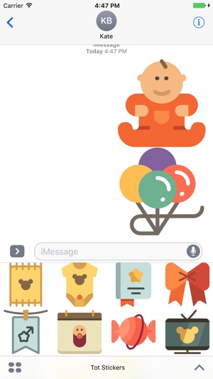 Tots Stickers - Emoji for Young Families