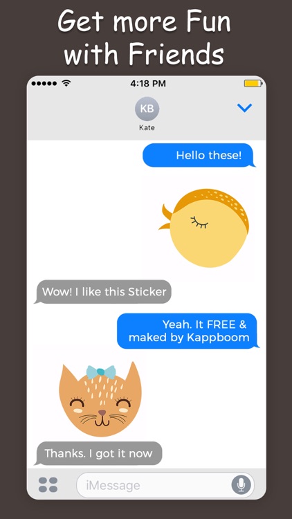 Cute Animals Stickers by Kappboom