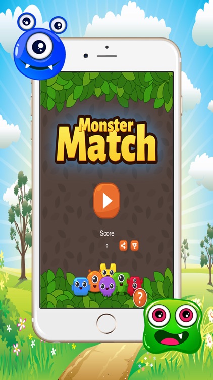 Monster Match Puzzle Game screenshot-1