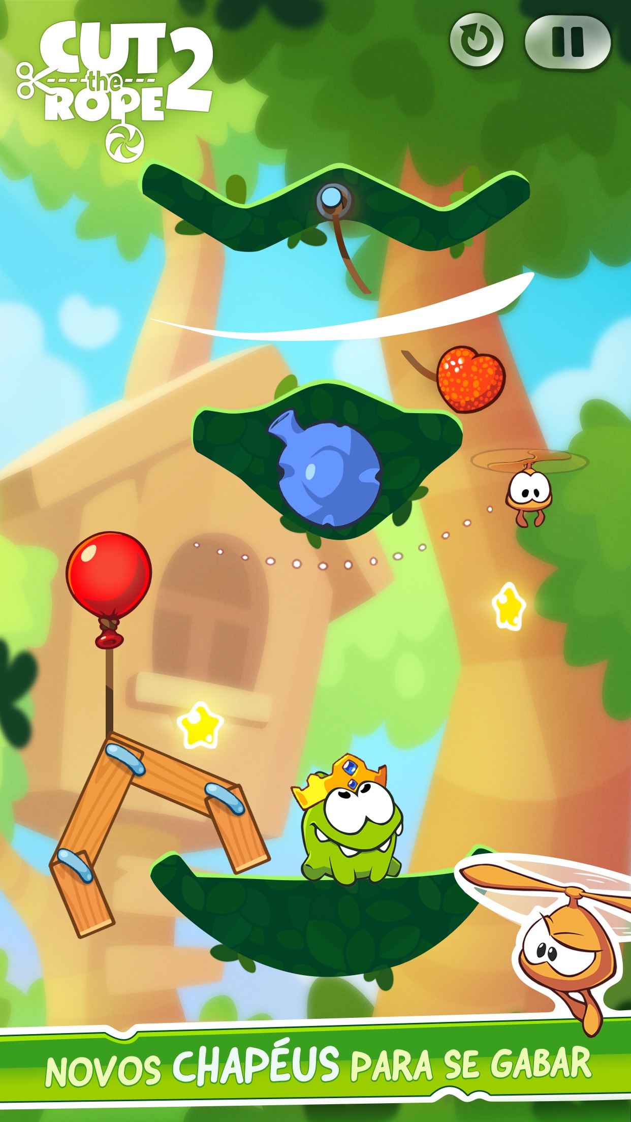 Screenshot do app Cut the Rope 2
