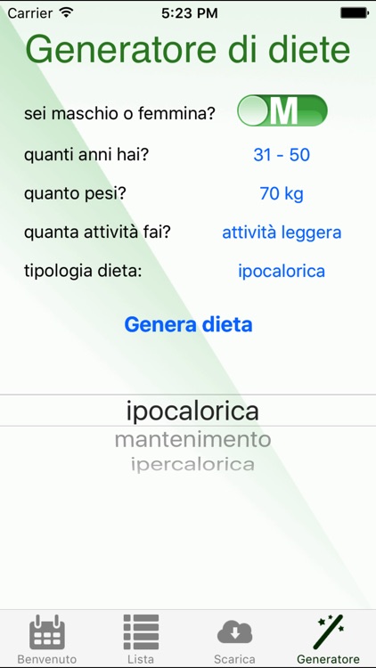 Diet Planner Mobile