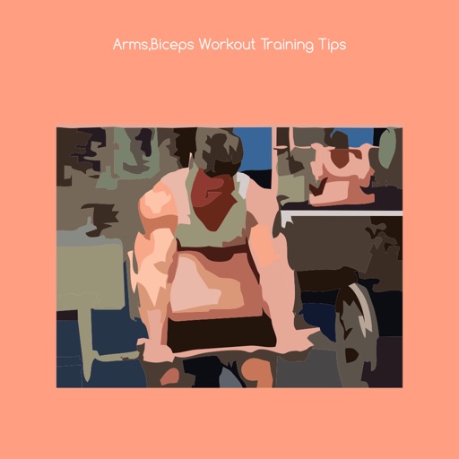 Arms biceps workout training tips icon