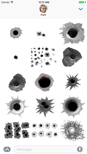 Animated Bullet Holes Sticker Pack(圖3)-速報App