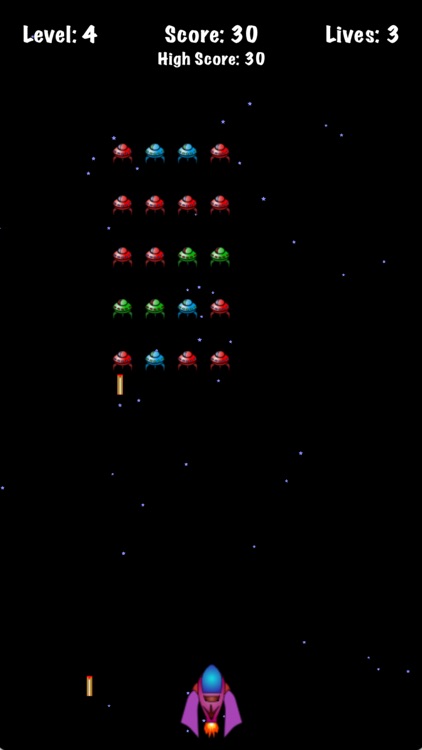 UFO Alien Invaders Lite screenshot-0