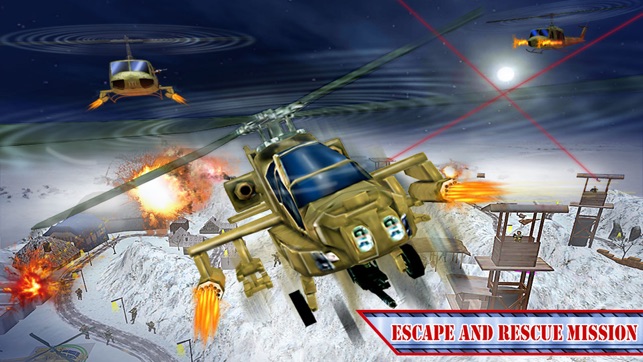 Army Prison Helicopter Gunship Battle 3D(圖3)-速報App