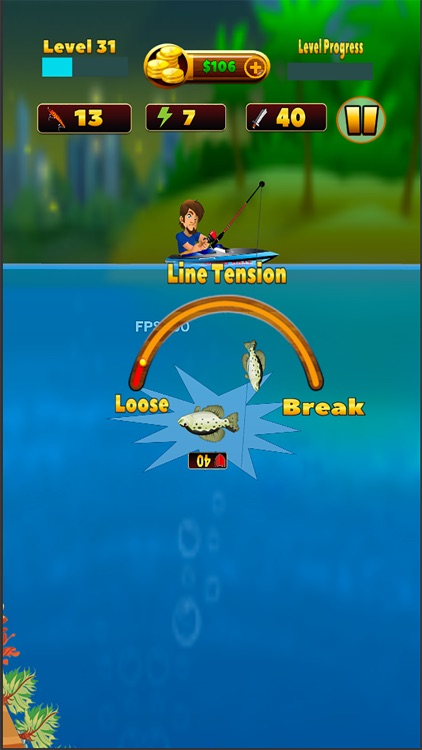 Deep Lake Reel Fishing screenshot-3