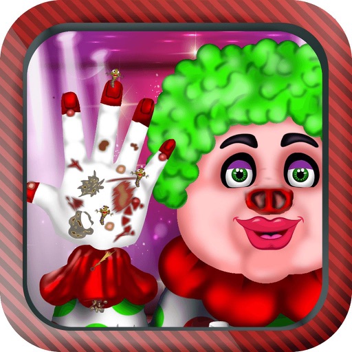 Nail Doctor Game for Day Pig Holiday Icon